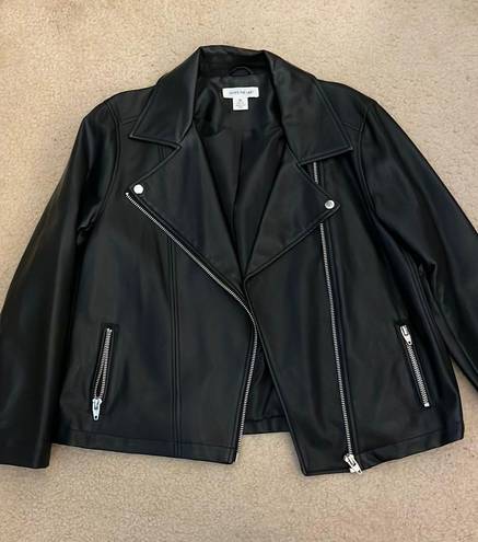 Skye’s The Limit Black Leather Jacket Size M