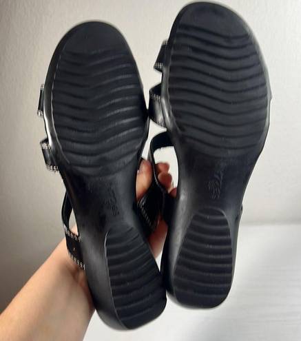 sbicca Womens Black  Sandals Sz 8.5