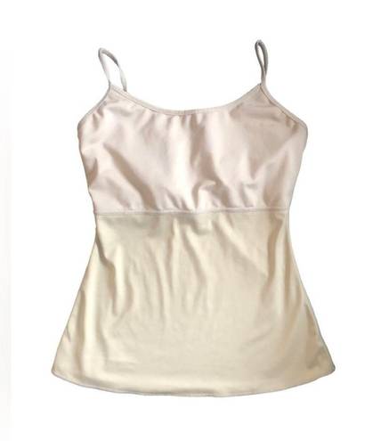 Spanx  Cami Size M Nude Shelf Bra Slimming Shape Wear Stretch Compression