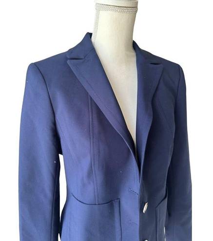 Krass&co NY &  Womens Navy Blue Jacket Blazer Size 12 P