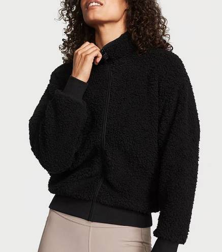 Victoria's Secret 
Cozy Fleece Full-Zip Mock Neck Jacket