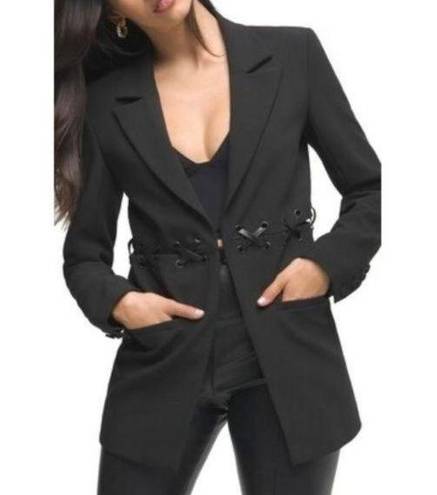 Good American NWT  Tied Up Waist Blazer