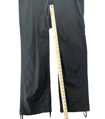 Rei Co-op  Womens Northway Pants 10 Black Cinch Leg Mid Rise Stretch Hiking