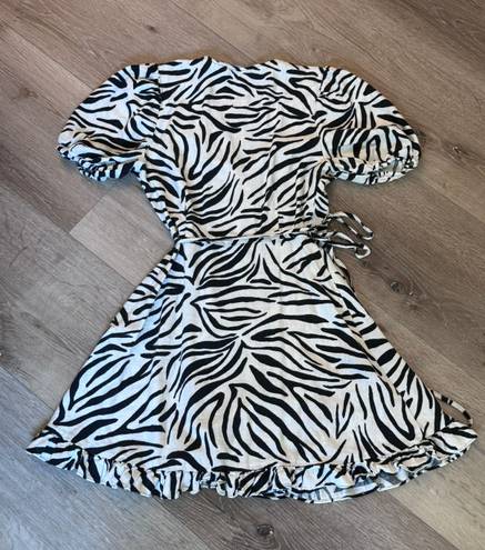 ZARA Zebra Print Dress