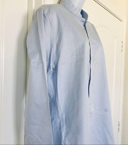 The Kooples  fitted women’s‎ blue button down shirts size L