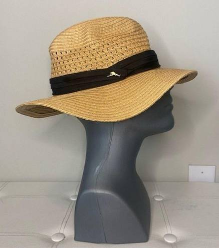 Tommy Bahama  Straw Sun Hat Size Large XL Paper Braid Coolmax SPF 50+ Beach Sun