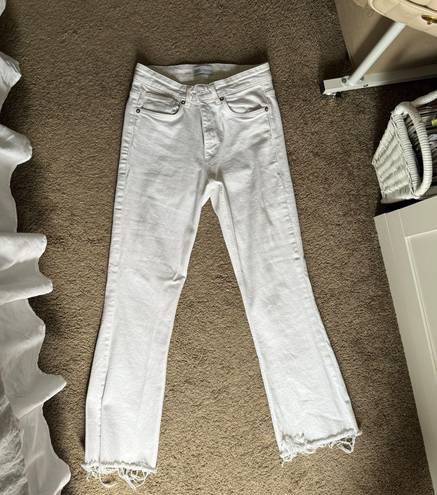 ZARA White Jeans