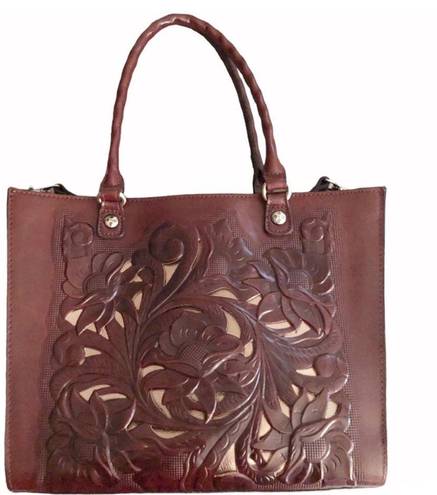 Patricia Nash  Zancona British Tan Tote