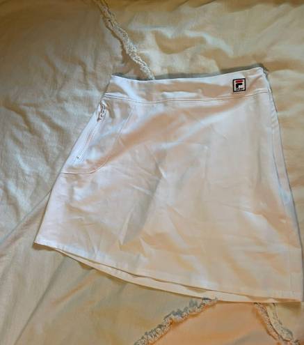 FILA White Athletic Skirt