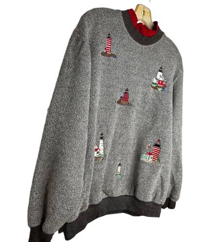 Bonworth Vintage  Embroidered Sweater