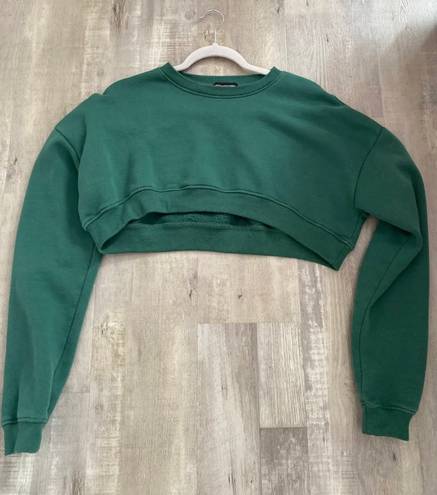 Pretty Little Thing Green Sweatshirt