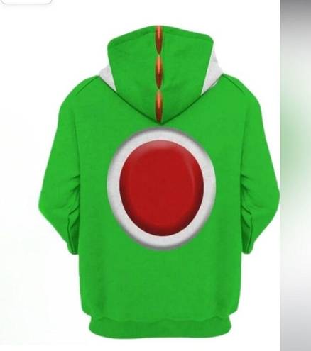 Nintendo COPY - Bowser cosplay costume hoodie，Adult 3D printed full zip hoodie