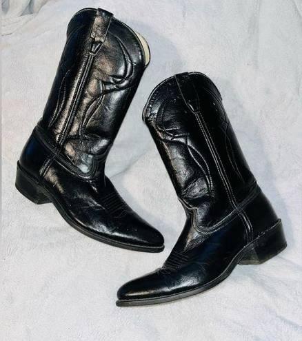 Dingo  Western Black Leather Boots sz 10