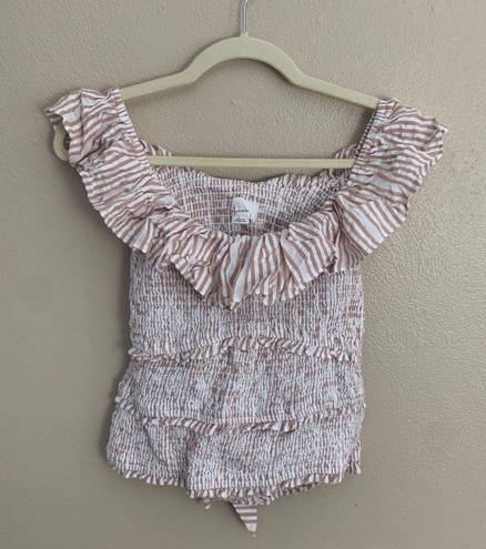 Anthropologie Bow Back Top