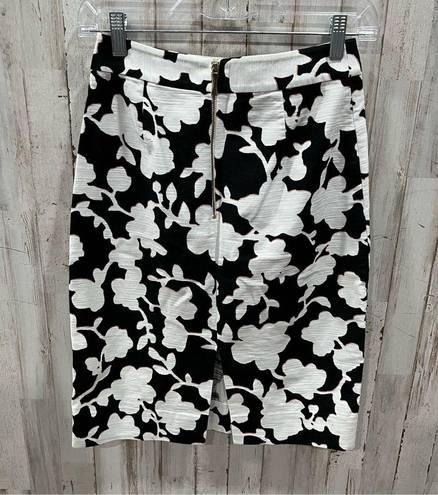 Kate Spade  Marit Graphic Print Pencil Skirt The Rules Modest Career