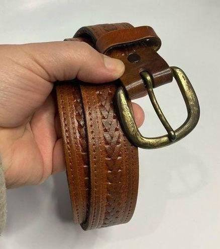 Genuine top grain leather belt size 40.