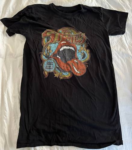 Rolling Stones Vintage Rock T-Shirt Dress