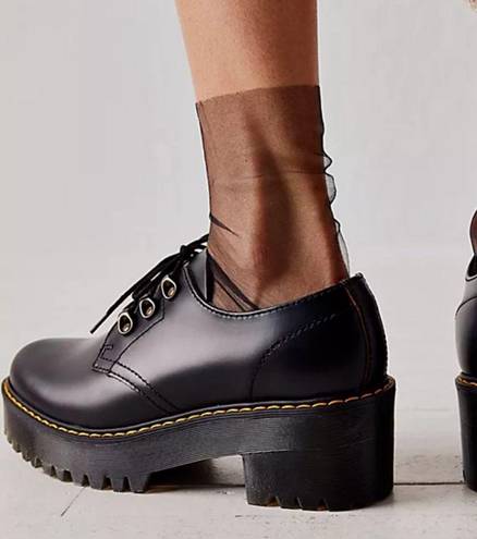 Dr. Martens  LEONA LO VINTAGE SMOOTH LEATHER HEELED Loafers