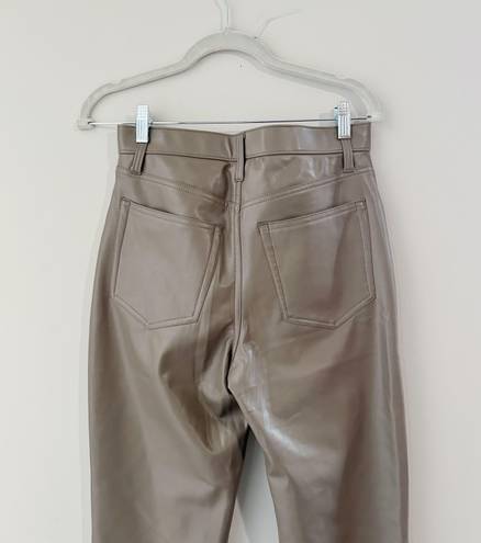 Abercrombie & Fitch Abercrombie Vegan Leather Pants 