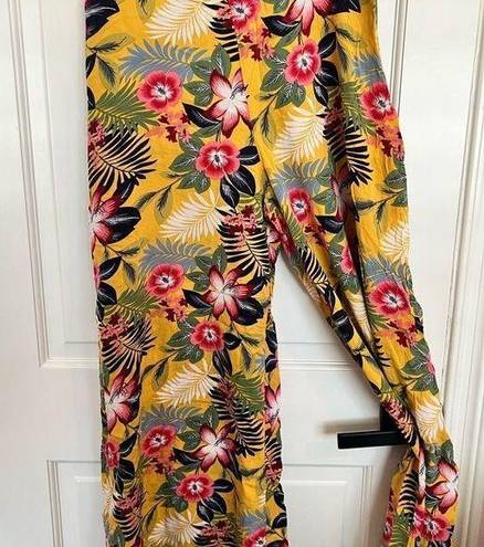 Lulus  floral wide leg pants