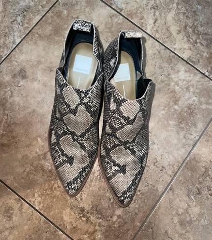 Dolce Vitaa Dolce Vita Snakeskin Booties 