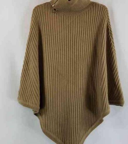 Michael Kors  WOMEN'S Zippered SWEATER PANCHO NWT