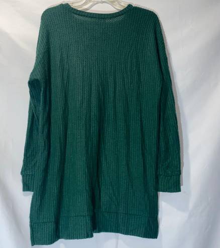 Zenana Outfitters Long Sleeve Green Top Women’s Small