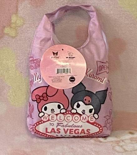 Sanrio My Melody & Kuromi Authentic  “Las Vegas” tote & mini tote, bag set (NEW)