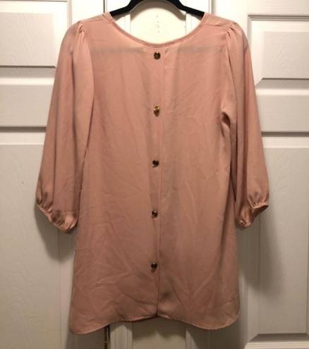 Peach Love California Peach Love Cream Blouse