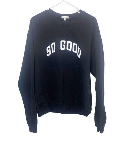 Good American  SO GOOD graphic sweatshirt size 3 large EUC