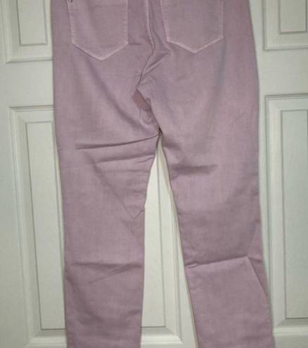 J.Jill  slim ankle light purple lilac color denim women’s size‎ 10 tall