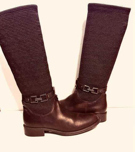 Aquatalia Fine Leather Boot Brown Size 9 178 71 Off Retail