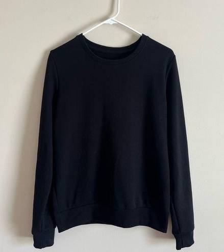 Zyia  Black Crewneck Pullover Sweatshirt- Women’s size M