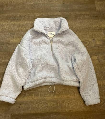 Hollister light blue Sherpa size - L