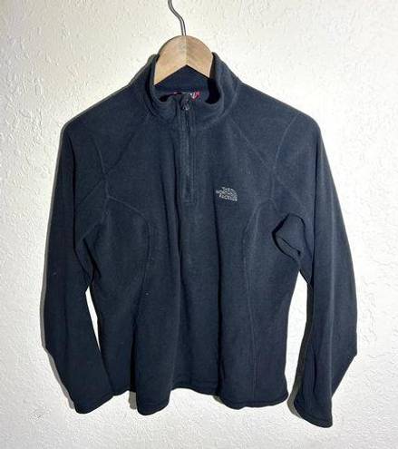 The North Face  Polartec Classic Black Quarter Zip Sweater