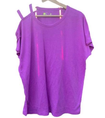 Xersion  size large purple active T-shirt