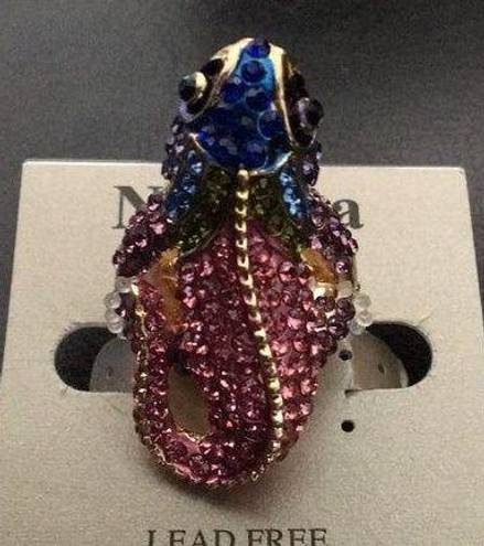 Rare New Natasha Lead Free Reptile Ring Adjustable