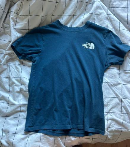 The North Face Blue Tee