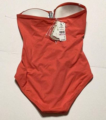 Tommy Bahama New.  coral Swimsuit. Size 6 MSRP $149