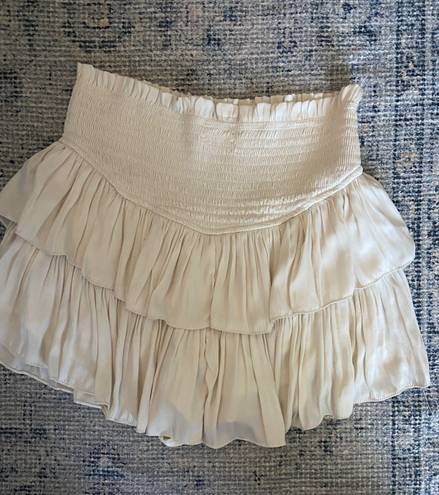 Mustard Seed Cream Skirt