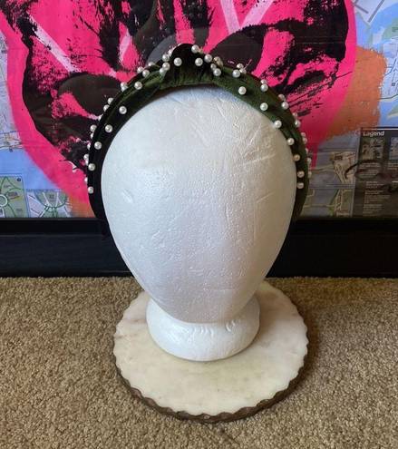 Bundle of 5 Velvet Sequin Pearl Rhinestone Headbands Hatbands Velvet Knotted