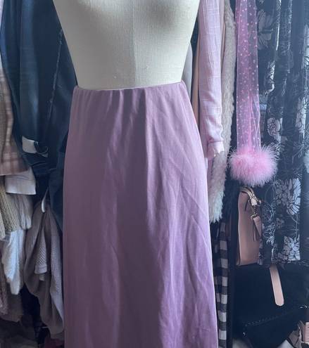 A New Day Satin Mauve Lilac Skirt