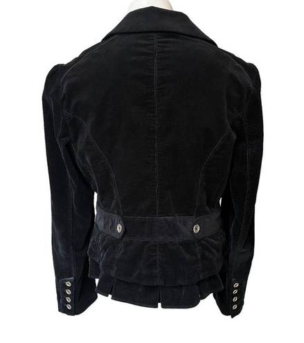 White House | Black Market  Corduroy Black Blazer,  Sz 10