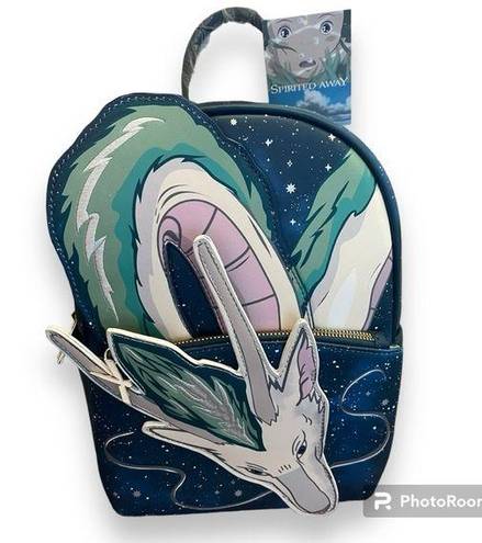 Her Universe Studio Ghibli Spirited Away Haku Dragon Stars Mini Backpack