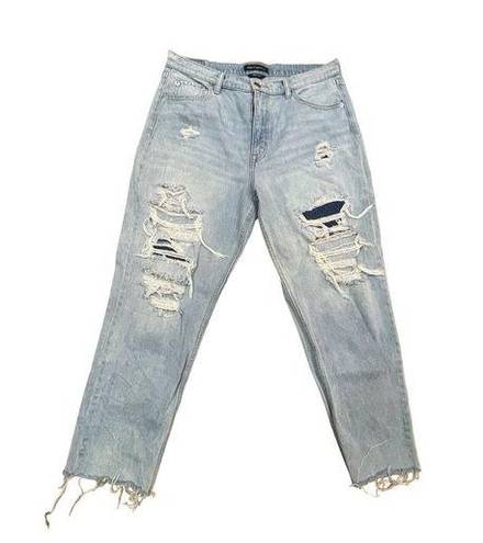 Aeropostale  Jeans Size 13/14Reg Blue Light Wash Distressed