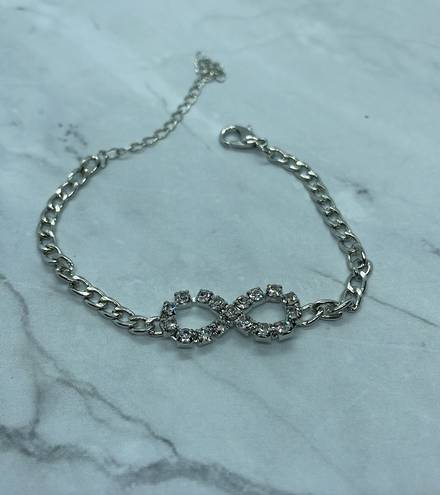 infinity Rhinestone  Bracelet