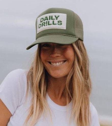 Daily Drills  Fuzzy Patch Trucker Hat