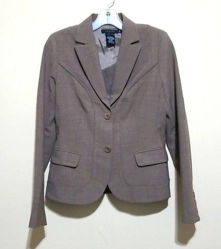 Laundry by Shelli Segal Laundry Brown Blazer Sz 8