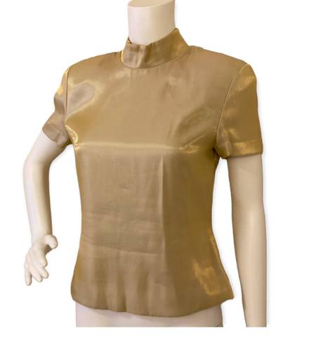 Adrianna Papell Vintage  Evening Essentials Gold Top