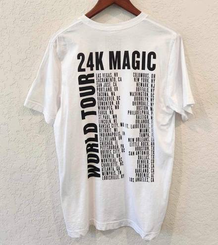 ma*rs Bruno  24k Magic World Tour Official Concert T-shirt